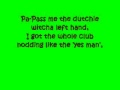 Young Money- Pass Me The Dutch (lyrics)