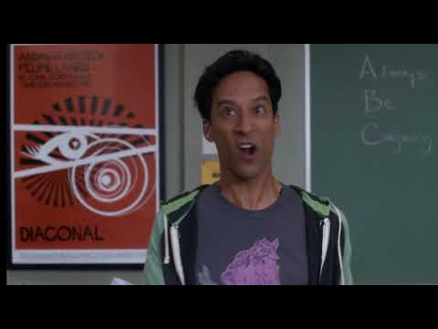 Community - Abed as Nicolas Cage -
