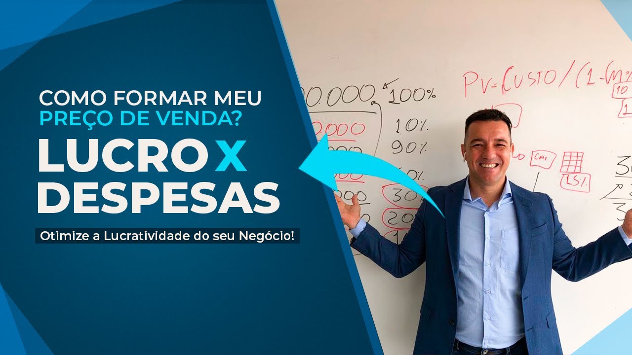 Lucro x Despesas - Otimize o Processo de Formação do seu Preço de Venda - [Aula 6 - Lucratividade]