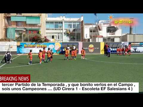 UD Cirera 1 - Escoleta EF Salesians Mataró 4