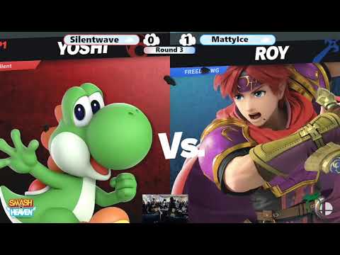 SD ARCADIAN @ SMASHxHEAVEN - Silentwave (Yoshi) vs. MattyIce (Roy) - Round 3