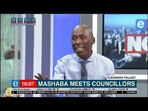 Herman Mashaba meets with councillors
