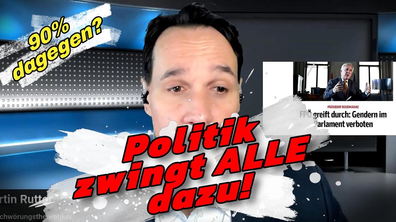 Genderzwang keine #Verschwörungstheorie #Rutter #FPÖ #Rosenkranz