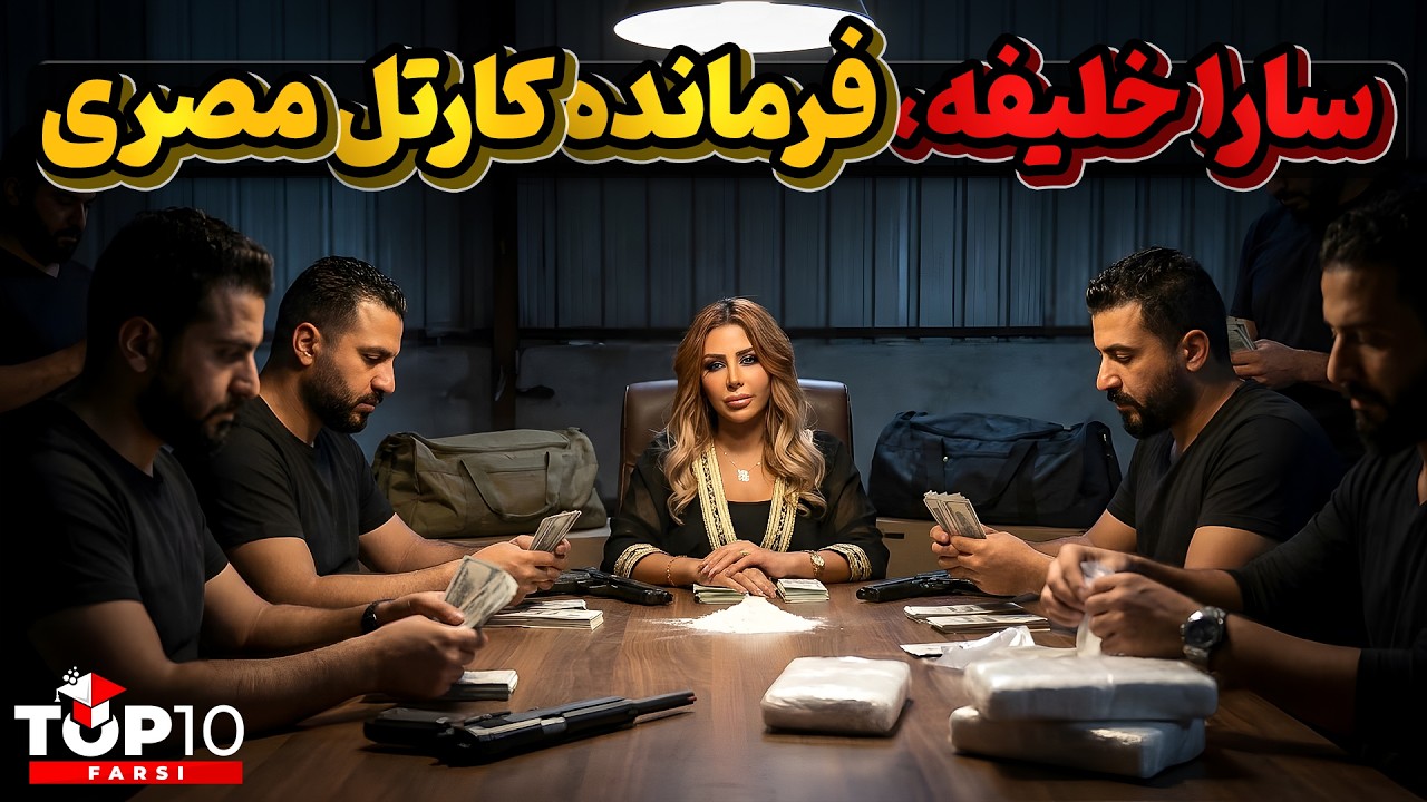 سارا خلیفه ، مجری وکارآفرین سرشناس مصری که رئیس کارتل از آب در آمد