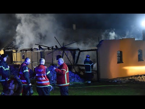 22.09.21 Voldsom gårdbrand på Sdr. Jernløsevej i Sdr. Jernløse, Regstrup