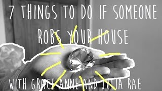 7 Things to Do If Someone Robs Your House | Sketch