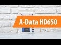 Pevné disky externí ADATA HD650 4TB, AHD650-4TU31-CBK