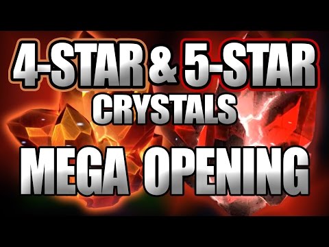 Mega Crystal Opening: 4-Star AND 5-Star Crystals - MARVEL Contest of Champions