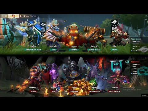 BetBoom Dacha | Playoffs | Team Secret  vs Beastcoast - Game  2