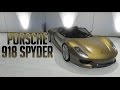 Porsche 918 Spyder for GTA 5 video 5
