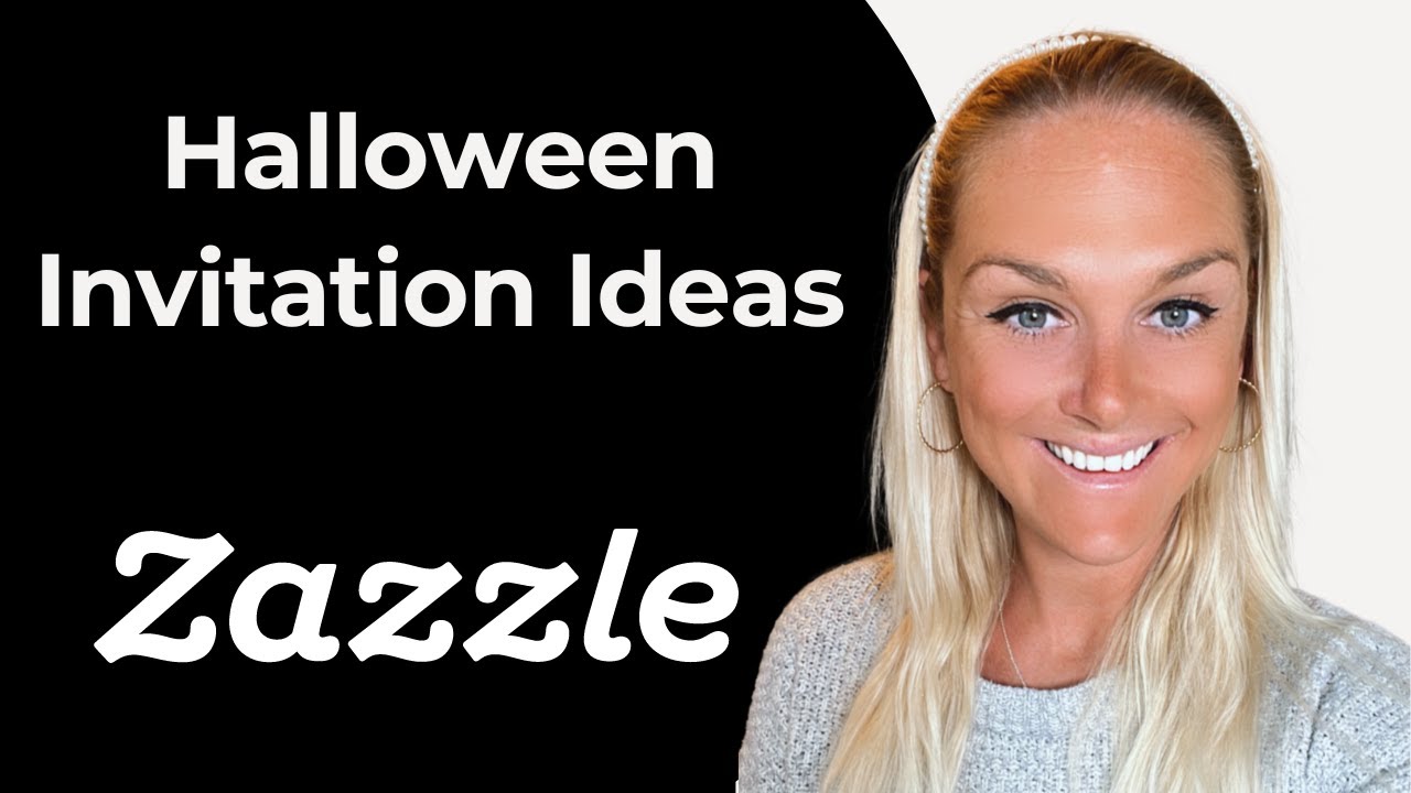 Zazzle Halloween Invitation Ideas from Zazzle Expansion Experts Jen and Elke Clarke