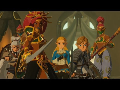 The Legend of Zelda -  Urbosa saves Zelda and become a champion #botw #ageofcalamity