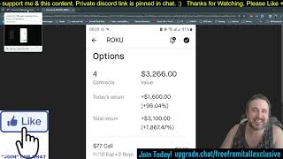 1133% WIN ROKU PUMP DAY 2+JBLU +1333% PARA-BOLIC PARAMOUNT+ MARKET WIDE SHORT SQUEEZES & BIG GAINS