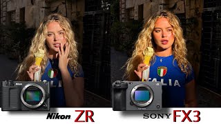 The New NIKON ZR VS Sony FX3 | Camera Test 