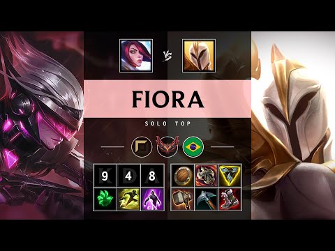 Fiora Top vs Kayle - BR Grandmaster Patch 25.08