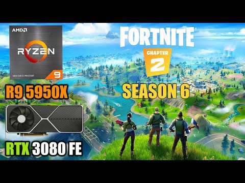 Fortnite - RTX 3080 + R9 5950X - 1080p, 1440p & 4K - Ultra & Low Settings - Chapter 2 Season 6