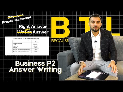 How to Score Big in As Level Business Paper 2? | Answer Writing Tips & Techniques | Asad Kothari