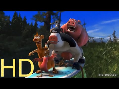 Barnyard (2006) Hill surfing scene 1080p