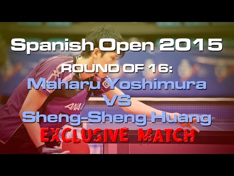 Spanish Open 2015: Maharu Yoshimura vs Sheng Sheng Huang (Full match HD)