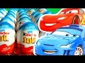 킨더 조이 24알 자동차 카즈 알까기 Kinder Cars Pixar 24 Eggs Unboxing