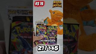 Dia 27/365 Rara… ou nada. #pokemon #pokemonshorts #pokemoncards #shortsbr #lostoriginopening