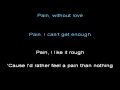 Pain-Three Days Grace Karaoke 