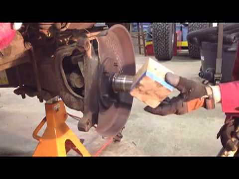 F250 4X4 Spindle Removal