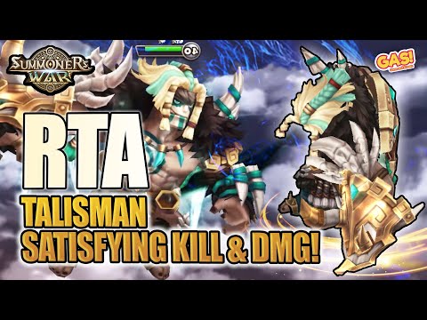 TALISMAN CLEAVE COMBO! INSANE KILL AND DAMAGE! - Summoners War Sky Arena #summonerswar #arena
