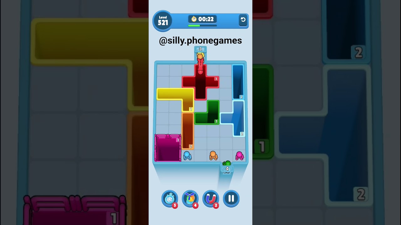 Drop Away Level 521 Walkthrough Solution