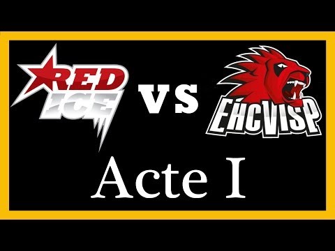 1/4 de finale, Acte I - HC Red Ice-EHC Visp 2-3