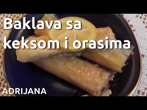 Baklave sa keksom i orasima