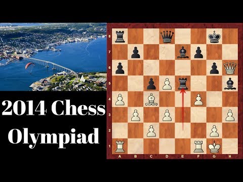 2014 Chess Olympiad Tromso, Norway - Round 5 - Top 19 Sacrifices and backfires!