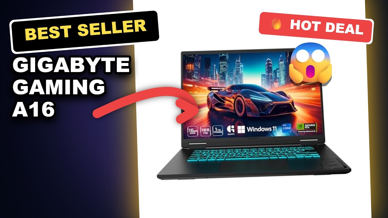 GIGABYTE Gaming A16 Review: Is It Worth the Price for Gamers in 2024? review video