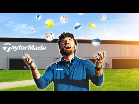 I Visited The TaylorMade Golf Ball Plant To Find Out How Golf Balls Are Made!