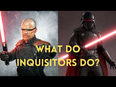 What Do Imperial Inquisitors Do? - Legends vs. Canon - Star Wars #starwars #darkside #sith