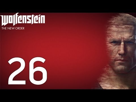 Wolfenstein: The New Order Walkthrough Part 26 - Dat Stealth Mode