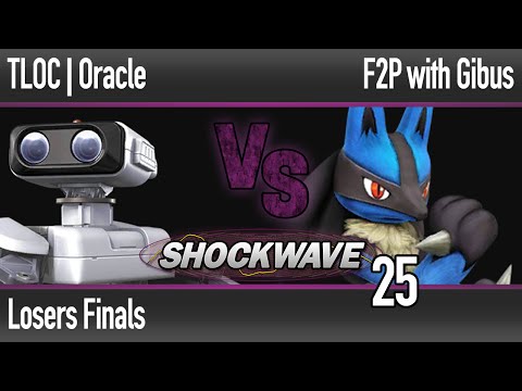 SW 25 Wii U - TLOC | Oracle (ROB) vs F2P with Gibus (Greninja) - Losers Finals