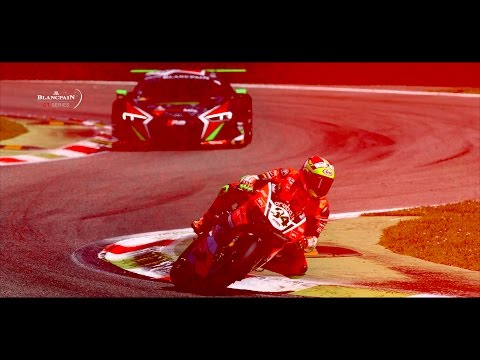 Ducati 1199 Panigale R vs Audi R8 LMS