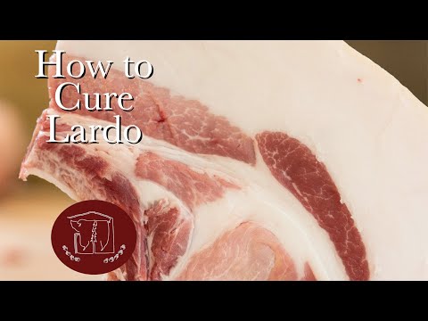 How To Cure Lardo