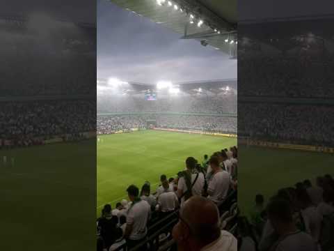 Reakcja Stadionu Legii po skończonym meczu lech-jagiellonia