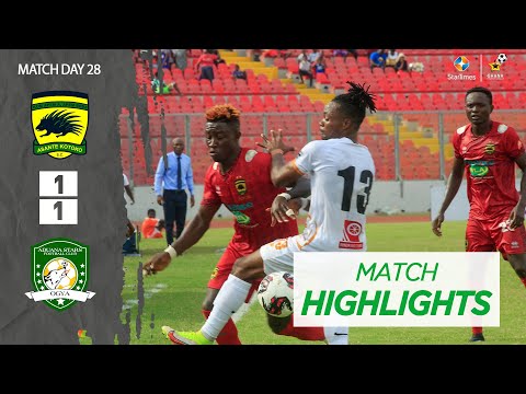 ASANTE KOTOKO 1 : 1 ADUANA STARS - HIGHLIGHTS | WK 28