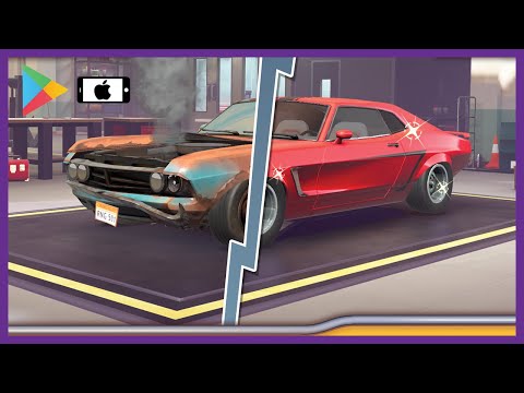 Chrome Valley Customs gameplay (Android, iOs)