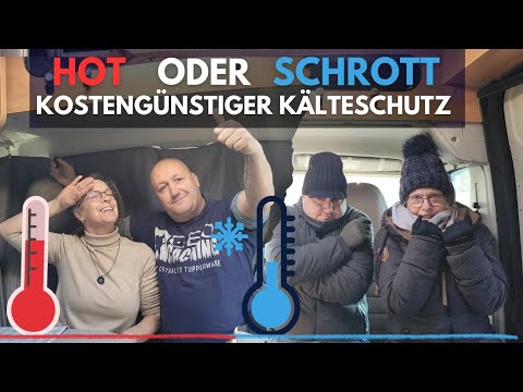Kälteschutz im Winter für Kastenwagen - Wohnmobilfahrer