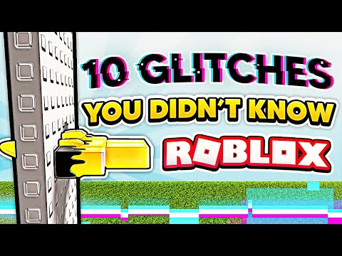 10 GLITCHES YOU DIDN’T KNOW in ROBLOX