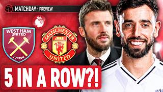 FIVE In A Row?! West Ham Vs Manchester United | Match Preview