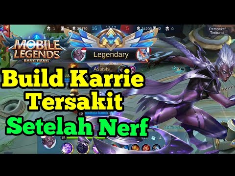 Build Karrie Tersakit 2020 | Gameplay Karrie by Top Global Karrie -Mobile Legends