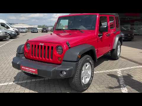 Wrangler 2.8CRD Unlimited Sport Fahrzeugpräsentation Autoladen Dresden