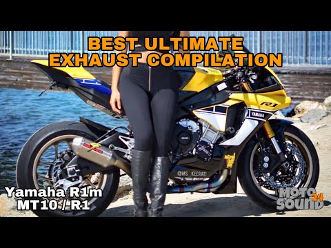 Yamaha R1 R1M MT10 Best Ultimate Exhaust Sound Compilation