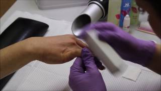 Bygga fransk manikyr med vita tippar