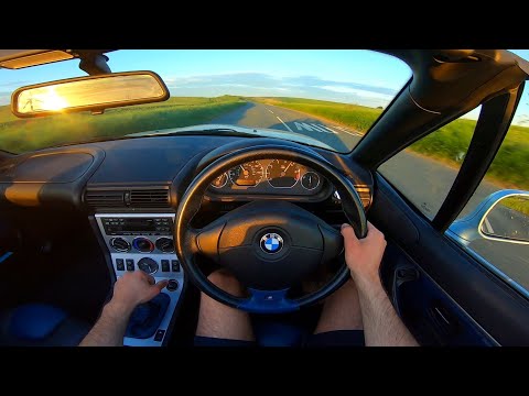 2002 BMW Z3 Sport Roadster 2.2 5 Speed Manual - The POV Z3 Driving Experience | Sunset Drive
